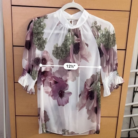 Ted Baker Short Sleeve Top - Picture 8 of 9